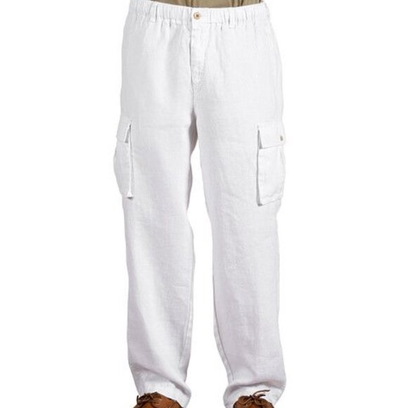 Tommy Bahama Linen Drawstring Pants XXL NWT - Picture 1 of 9